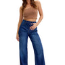 Cello Jeans - High Rise Pull-On Wide Leg (32" Inseam) - AB99338-SaltTree