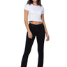Cello Jeans - Women's Medium Wash Flared Jegging - High Stretch Pull-On Denim (33" Inseam) - AB35324-SaltTree