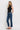 Flying Monkey - Mid Rise Ankle Slim Straight Jeans With Subtle Distressing (28" Inseam) - F4999-SaltTree