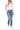 Flying Monkey - Quince Mid Rise Distressed Hem Ankle Bootcut Jeans (28" Inseam) - F5011-SaltTree