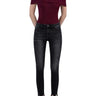 Flying Monkey - Mid Rise Cropped Skinny Jeans with Destroyed Frayed Hem (27" Inseam) - F5294-SaltTree