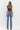 Flying Monkey - High Rise Flare Jeans with Front Patch Pockets (33" Full Length) - F5510 - Final Sale-SaltTree