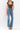 Flying Monkey - High Rise Flare Jeans with Front Patch Pockets (33" Full Length) - F5510 - Final Sale-SaltTree