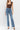 Flying Monkey - High Rise Flare Jeans with Front Patch Pockets (33" Full Length) - F5510 - Final Sale-SaltTree