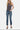 Flying Monkey - Benefactor High Rise Ankle Slim Straight Jeans with Slight Distressing (28" Inseam) - F5223-SaltTree