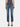 Flying Monkey - Benefactor High Rise Ankle Slim Straight Jeans with Slight Distressing (28" Inseam) - F5223-SaltTree