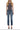 Flying Monkey - Benefactor High Rise Ankle Slim Straight Jeans with Slight Distressing (28" Inseam) - F5223-SaltTree