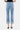 SaltTree Flying Monkey medium light wash high rise slim straight crop jeans with a 4-inch single cuff hem.