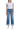 Flying Monkey - Cuffed Raw Hem Slim Wide Jeans (27" Inseam) - F6204