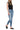 Flying Monkey - High Rise Ankle Skinny Jeans with Distressed Step Hem (28" Inseam) - F4750-SaltTree