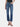 Flying Monkey- High Rise Cropped Flare Jeans With Step Hemline (27" Inseam) - F5245-SaltTree