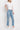 Flying Monkey - High Rise Distressed Slim Straight Cropped Jeans with Raw Hem (26 1/4" Inseam) - Y3118-SaltTree