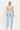 Flying Monkey - High Rise Light Wash Barrel Leg Jeans (27.5" Inseam) - F5768LT-SaltTree
