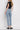 Flying Monkey - High Rise Slim Straight Jeans In Cool Light Wash (27" Ankle Length) - F5168-SaltTree