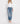 Flying Monkey - High Rise Slim Straight Jeans with Distressed Hem (27" Ankle Length) - F5022-SaltTree