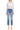 Flying Monkey - High Rise Slim Straight Jeans with Distressed Hem (27.5" Inseam) - F5213-SaltTree