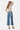 Flying Monkey - High Rise Wide Leg Jeans with Distressed Hem (27" Ankle Length) - F5204-SaltTree