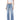 Flying Monkey - High Rise Wide Leg Lightly Distressed Raw Hem Jeans (32" Inseam) - F6320-SaltTree