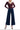 Flying Monkey Jeans - High Rise Ankle Wide Leg Jeans in Deep Indigo (28" Inseam) - F5923-SaltTree