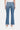 Flying Monkey - Low Rise Distressed Straight Jeans With Paint Speckle Detail / Split Hem (27" Inseam) - F5218-SaltTree