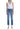 Flying Monkey - Mid-Rise Crop Slim Straight Jeans with Frayed Step Hem (27.25" Inseam) - F5210-SaltTree