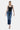 Flying Monkey - Stunned Low Rise Slim Straight Jeans with Uneven Raw Hem (27" Inseam) - F5340-SaltTree