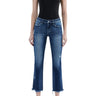 Flying Monkey - Stunned Low Rise Slim Straight Jeans with Uneven Raw Hem (27" Inseam) - F5340-SaltTree