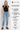 Flying Monkey - Mid Rise Cropped Straight Jeans With 2" Cuffed Hem (27" Inseam) - F4121-SaltTree