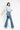 Judy Blue - Mid-Rise Button Fly Ripped Flare Jeans (33.5" Extra Long Inseam) - 82638-SaltTree