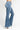Judy Blue - Mid-Rise Button Fly Ripped Flare Jeans (33.5" Extra Long Inseam) - 82638-SaltTree
