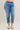 Judy Blue - Mid-Rise Cuffed Boyfriend Jeans Embroidery Free Edition (28" Inseam)- 82703-SaltTree