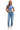 Judy Blue - Mid-Rise Cuffed Boyfriend Jeans Embroidery Free Edition (28" Inseam)- 82703-SaltTree