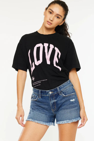 Kancan - Darcie Essentials Mid Rise Shorts (3" Inseam) - KC20081D