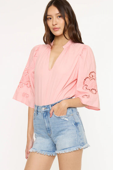 Kancan - Betsy High Rise Mom Shorts (3" Inseam) - KC2526M