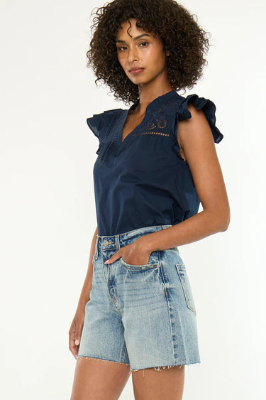 Kancan - June High Rise 90's Shorts (5" Inseam) - KC2568M