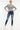 Kancan - Women's Mid Rise Ankle Length Skinny Jeans - KC7299-SaltTree