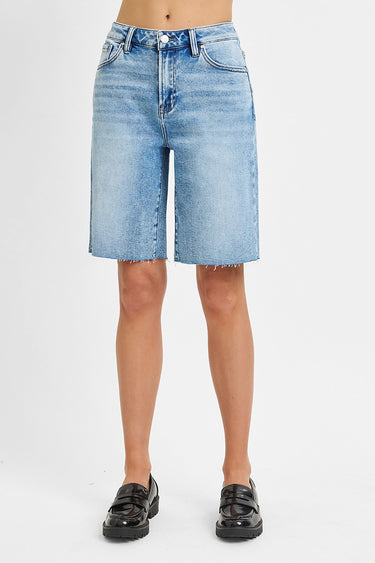 Risen Jeans - High Rise Bermuda Shorts (10" Inseam) - RDS6285