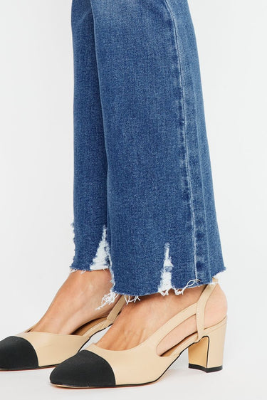Kancan - Brenda High-Rise Bootcut Jeans (31.5" Inseam) - KC11259-SaltTree