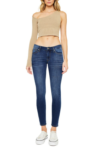 Kancan - Madison Mid-Rise Super Skinny Jeans (29.5" Inseam) - KC11245-SaltTree