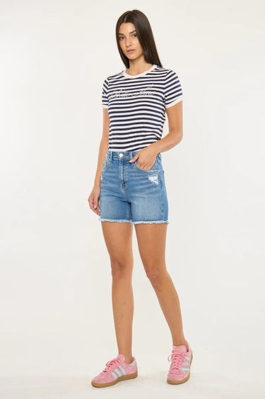 Kancan - Marla High Rise Shorts (4.5" Inseam) - KC9430M