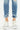 Kancan - Mid-Rise Fringe Ankle Skinny Jeans (27" Inseam) - kc6204 ST - Final Sale-SaltTree