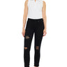 Kancan - Mid-Rise Fringe Ankle Skinny Jeans (27" Inseam) - kc6204 ST - Final Sale-SaltTree