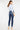 Kancan - Mid-Rise Fringe Ankle Skinny Jeans (27" Inseam) - kc6204 ST - Final Sale-SaltTree