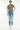Kancan - Mid-Rise Fringe Ankle Skinny Jeans (27" Inseam) - kc6204 ST - Final Sale-SaltTree