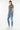 Kancan - Mid-Rise Fringe Ankle Skinny Jeans (27" Inseam) - kc6204 ST - Final Sale-SaltTree
