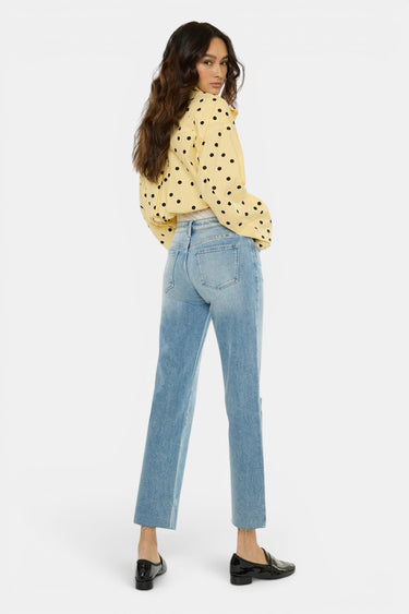 Kancan - Mid Rise True Straight Jeans (26.5" Inseam) - KC20121MD