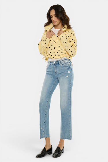 Kancan - Mid Rise True Straight Jeans (26.5" Inseam) - KC20121MD