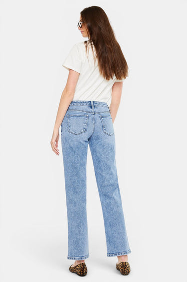 Kancan - Mid Rise True Straight Jeans (31" Inseam) - KC20092M