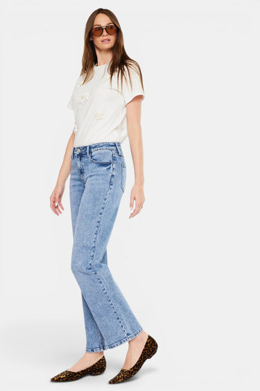 Kancan - Mid Rise True Straight Jeans (31" Inseam) - KC20092M