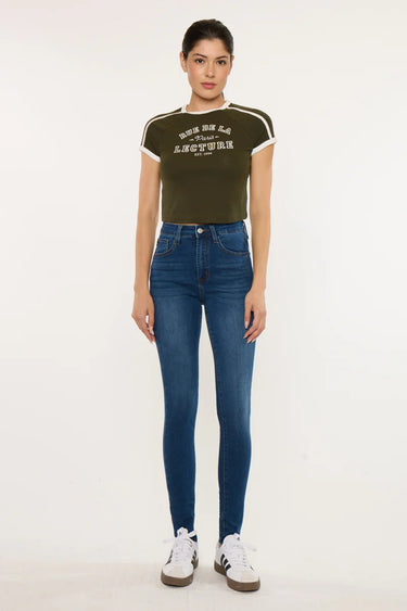 Kancan - Misa High-Rise Super Skinny Jeans (30" Inseam) - KC11253-SaltTree